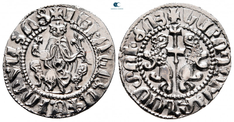 Cilician Armenia. Sis. Levon I AD 1198-1219. 
Tram AR

22 mm, 2,91 g



v...