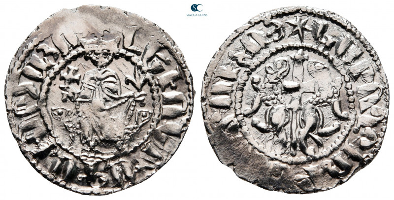 Cilician Armenia. Sis. Levon I AD 1198-1219. 
Tram AR

23 mm, 2,99 g



v...