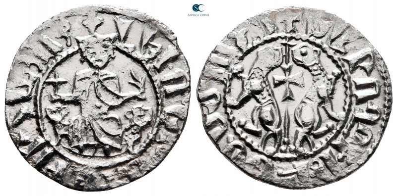 Cilician Armenia. Sis. Levon I AD 1198-1219. 
Tram AR

23 mm, 2,67 g



v...