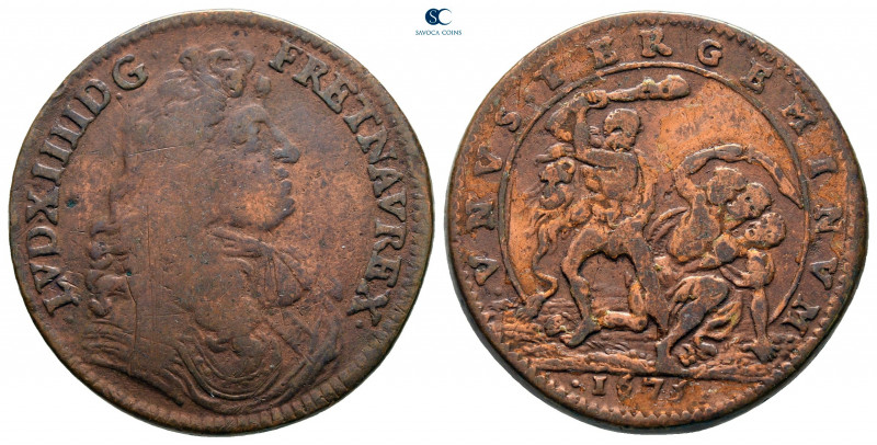 Germany. Louis XIV 'the Sun King' AD 1643-1715.
CU Token, Jeton

24 mm, 6,68 ...