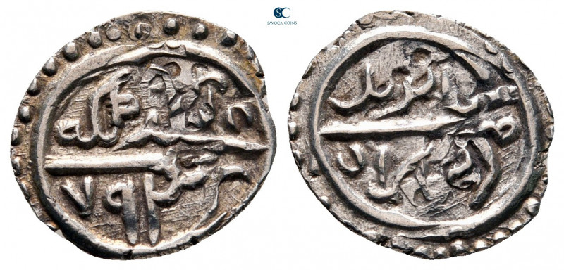 Turkey. Bayezid I AD 1389-1402.
Akçe AR

14 mm, 1,14 g



very fine
