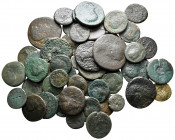 Lot of ca. 50 roman provincial bronze coins / SOLD AS SEEN, NO RETURN!
fine