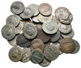 Lot of ca. 40 roman bronze coins / SOLD AS SEEN, NO RETURN!very fine