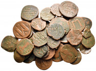 Lot of ca. 50 byzantine bronze coins / SOLD AS SEEN, NO RETURN!
fine