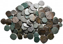 Lot of ca. 108 islamic bronze coins / SOLD AS SEEN, NO RETURN!fine
