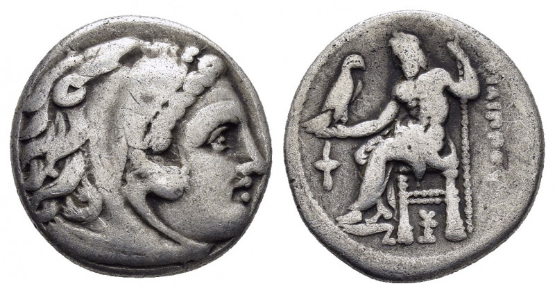 KINGS of MACEDON.Philip III.(323-317 BC).Lampsakos.Drachm.

Obv : Head of Hera...
