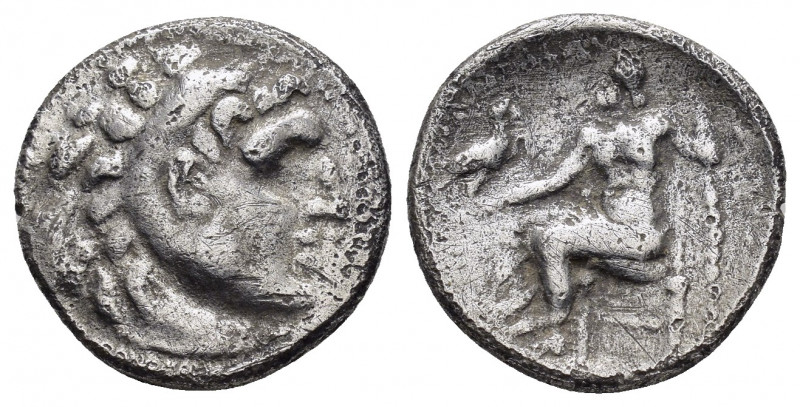 KINGS of MACEDON. Alexander III.(336-323 BC).Sardeis.Drachm.

Obv : Head of He...