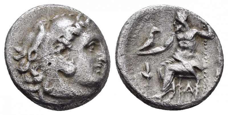 KINGS of MACEDON.Philip III.(323-317 BC).Drachm.

Obv : Head of Herakles right...