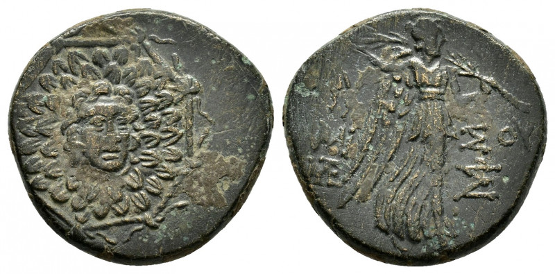 PONTOS.Amisos.(Circa 105-63 BC).Ae.

Obv : Aegis with Gorgon's head at center.

...