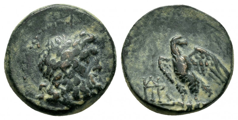 KINGS of GALATIA. Deiotaros.(Circa 63-59/8 BC).Ae.

Obv : Laureate head of Zeus ...