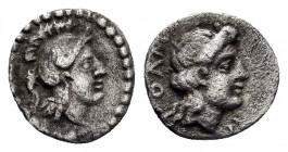 CILICIA.Holmoi. (Circa 380-375 BC). Obol.

Obv : Helmeted head of Athena to right.

Rev : OΛΜ.
Laureate head of Apollo to right.
SNG France 121; SNG L...