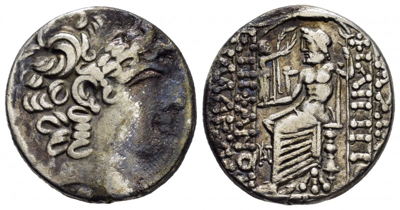 SYRIA.Seleucis and Pieria.Antioch.(40/39 BC).Tetradrachm.

Obv : Diademed head o...