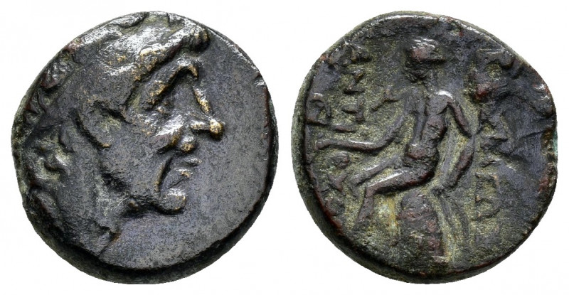 SELEUKID KINGS of SYRIA.Antiochos I.(281-261 BC).Ae.

Obv : Diademed head of Ant...