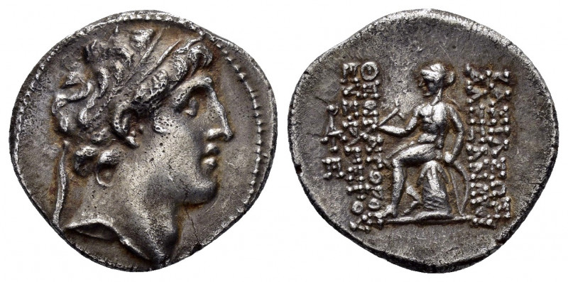 SELEUKID KINGS of SYRIA.Alexander I.(152-145 BC).Antioch.Drachm.

Obv : Diademed...
