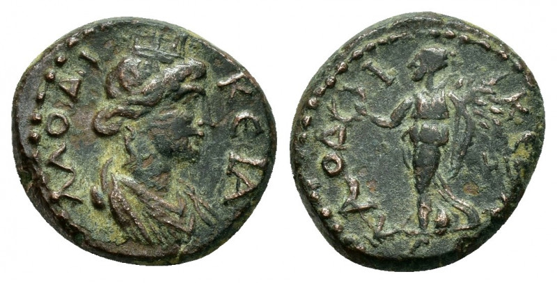 PHRYGIA.Laodicea. Pseudo-autonomous.Time of Titus and Domitian.(79-96).Ae.

Obv ...