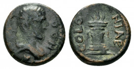 PISIDIA.Antiochia.Pseudo-autonomous.(Circa 1st-3rd Centuries AD).Ae.

Obv : ANTIOCH.
Draped bust of Hermes to right, kerykeion over shoulder.

Re...