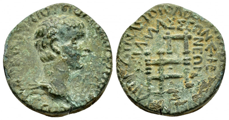 CILICIA.Olba.Tiberius.(AD 14-37).Ae.

Obv : ΜΑΡΚ ΑΝΤΩΝΙΟΥ ΠΟΛΕΜΩΝΟΣ ΑΡΧΙΕΡΕΩΣ;...