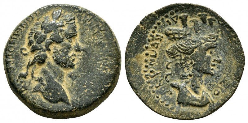 SYRIA.Seleucis and Pieria.Laodicea ad Mare.Antoninus Pius.(138-161).Ae.

Obv : Α...