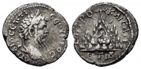 CAPPADOCIA.Caesarea.Septimius Severus.(193-211).Drachm.

Obv : AY KAI Λ CEΠT CEOYHΡOC.
Laureate head to right.

Rev : MHTΡO KAICAΡI.
Mt. Argaeus surmo...