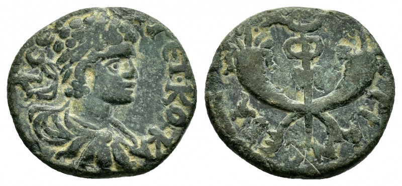 PHRYGIA. Hadrianopolis. Geta (Caesar, 198-209). Ae.

Obv : KAI ΓETAC.
Bareheaded...