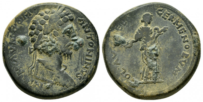 GALATIA. Germa. Commodus (177-192).Ae.

Obv : IMP M AVR COM ANTONI.
Laureate hea...