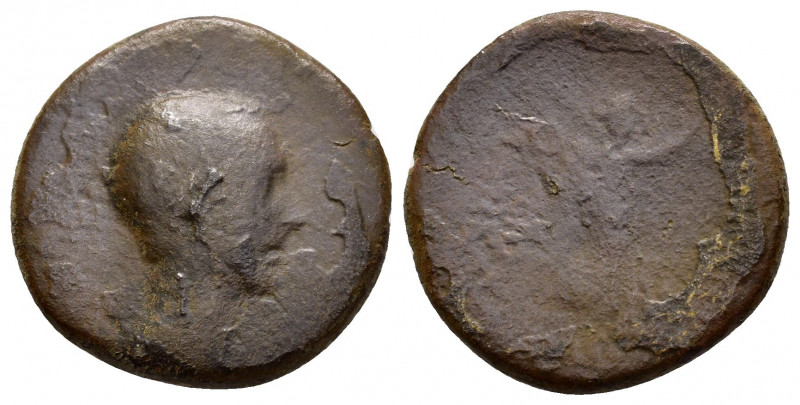 BITHYNIA. Nicaea. Julius Caesar (47/6 BC). Ae. C. Vibius Pansa, proconsul. Dated...