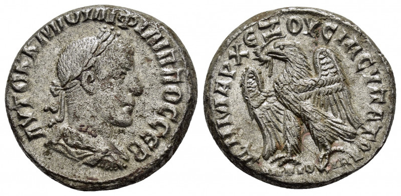 SYRIA, Seleucis and Pieria. Antioch. Philip II. (244-249). Tetradrachm.

Obv : Α...