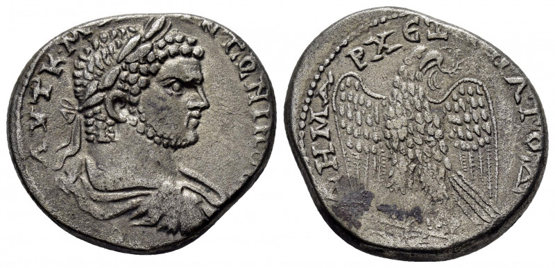CYRRHESTICA, Cyrrhus. Caracalla. (198-217). Tetradrachm.

Obv : ΑΥΤ Κ Μ ΑΝTΩNƐIN...