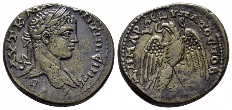 SYRIA, Seleucis and Pieria. Antioch. Elagabalus. (218-222). Tetradrachm.

Obv : ...