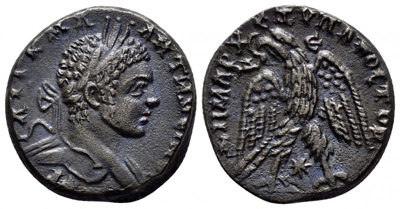 SYRIA, Seleucis and Pieria. Antioch. Elagabalus. (218-222). Tetradrachm.

Obv : ...