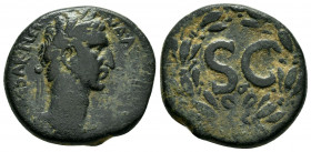 SYRIA, Seleucis and Pieria. Antioch. Nerva. (96-98). Ae.

Obv : IMP CAESAR NERVA AVG III COS.
Laureate head of Elagabalus right, slight drapery on sho...