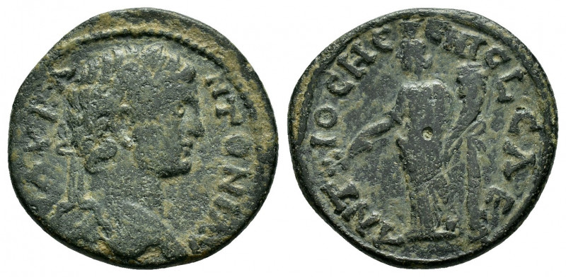 PISIDIA, Antioch. Caracalla (198-217). Ae.

Obv : IMP CAES M AVP ANTONINVS.
Laur...
