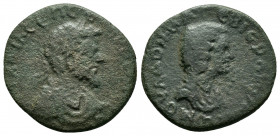 CILICIA, Hierapolis-Castabala. Septimius Severus, with Julia Domna (193-211). Ae.

Obv : AVT KAI Λ CЄΠ CЄVHPOC ΠЄP CЄ.
Laureate, draped, and cuirassed...