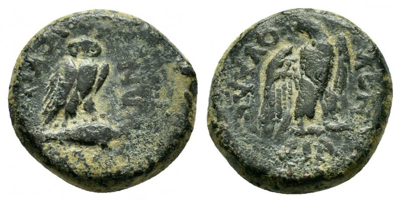 PHRYGIA, Synnada. Pseudo-autonomous. Time of Tiberius (14-37). Ae.

Obv : CΥΝΝΑΔ...