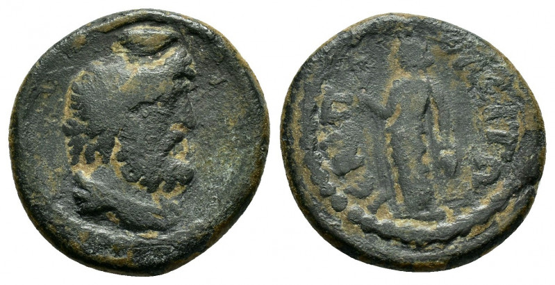 PHRYGIA, Hierapolis. Pseudo-autonomous. (reign uncertain). Ae.

Obv : Draped bus...