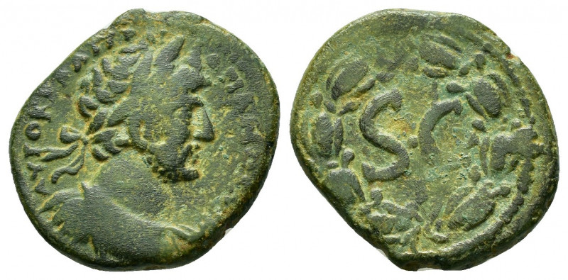 SYRIA, Seleucis and Pieria. Antioch. Hadrian. (). Ae.
Obv : ΑΥΤΟΚΡ ΚΑΙ ΤΡΑΙΑΝ ΑΔ...