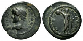 LYCAONIA, Iconium. Hadrian. (117-138). Ae.
Obv : ΑΔΡΙΑΝΟС ΚΑΙСΑΡ.
Bare head, left.

Rev : ΚΛΑΥΔЄΙΚΟΝΙЄωΝ.
Perseus standing facing, head right, holding...