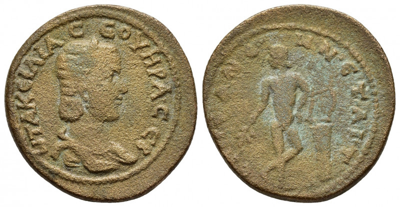 CILICIA, Epiphanea. Otacilia Severa (244-249). Ae.

Obv : ΩΤΑΚƐΙΛΙΑ ϹƐΟΥΗΡΑ ϹƐΒ....
