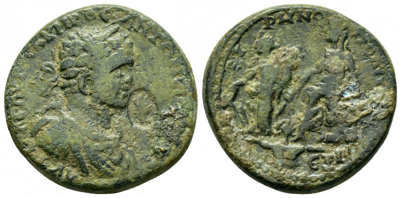 CILICIA, Irenopolis. Caracalla. (197-217). Ae.

Obv : AYT K M AYP CЄYHPOC ANTΩNЄ...