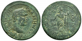 PISIDIA, Conana. Gallienus. (253-268). Ae 9 Assaria.

Obv : AYT K ΠO ΛIK ΓAΛΛIHNOC CЄB.
Laureate head of Gallienus, right.

Rev : KONANЄΩN.
Zeus stand...