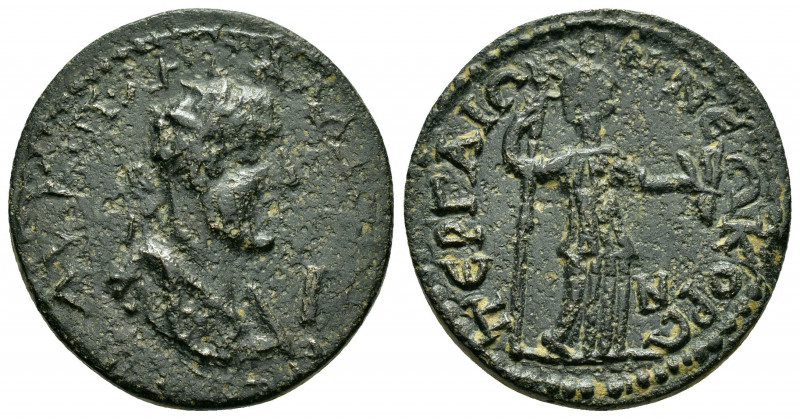 PAMPHYLIA, Perge. Gallienus (253-268). Ae 10 Assaria.

Obv : [AYT KAI ΠΟ AI ΓA...