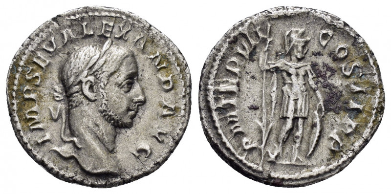 SEVERUS ALEXANDER.(222-235).Rome.Denarius.

Obv : IMP SEV ALEXAND AVG.
Head of S...