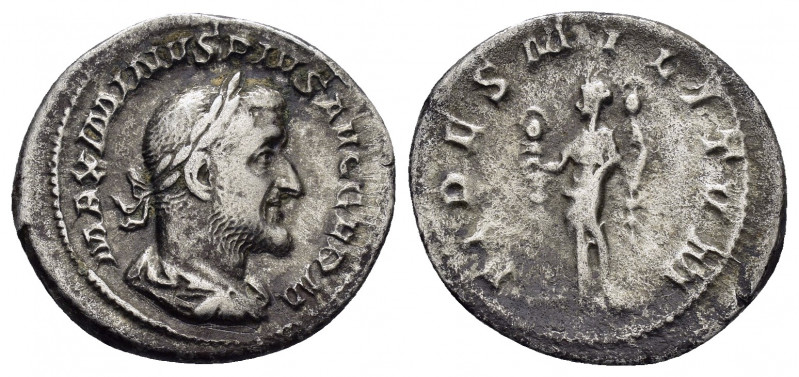 MAXIMINUS I.(235-238).Rome.Denarius.

Obv : IMP MAXIMINVS PIVS AVG.
Bust of Maxi...