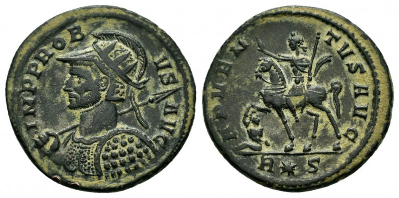 PROBUS.(276-282).Rome. Antoninianus.

Obv : IMP PROBVS AVG.
Bust of Probus, radi...