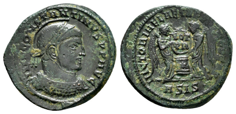 CONSTANTINE II.(Caesar, 316-337).Siscia.Follis.

Obv : 

Rev : 

Condition : Ver...