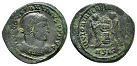 CONSTANTINE II.(Caesar, 316-337).Siscia.Follis.

Obv : 

Rev : 

Condition : Very fine.

Weight : 4.1 gr
Diameter : 21 mm
