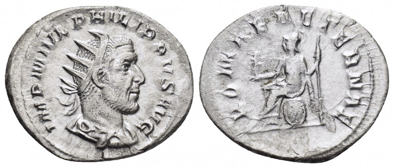 PHILIP I.(244-249).Rome.Antoninianus.

Obv : MP M IVL PHILIPPVS AVG.
Bust of Phi...
