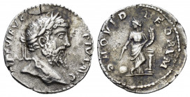 SEPTIMIUS SEVERUS.(193-211). Laodicea ad Mare.Denarius.

Obv : SEVERVS PIVS AVG.
Laureate head right.

Rev : PROVIDENTIA AVG.
Providentia standing lef...