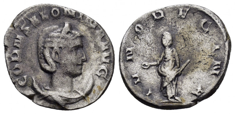 SALONINA.(254-268).Rome.Antoninianus. 

Obv : SALONINA AVG.
Diademed and draped ...