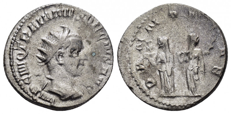 TRAJANUS DECIUS.(249-251).Rome.Antoninianus. 

Obv : IMP C M Q TRAIANVS DECIVS A...